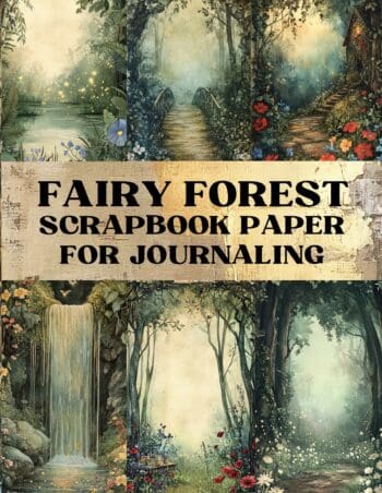 Fairy Forest Scrapbook Paper