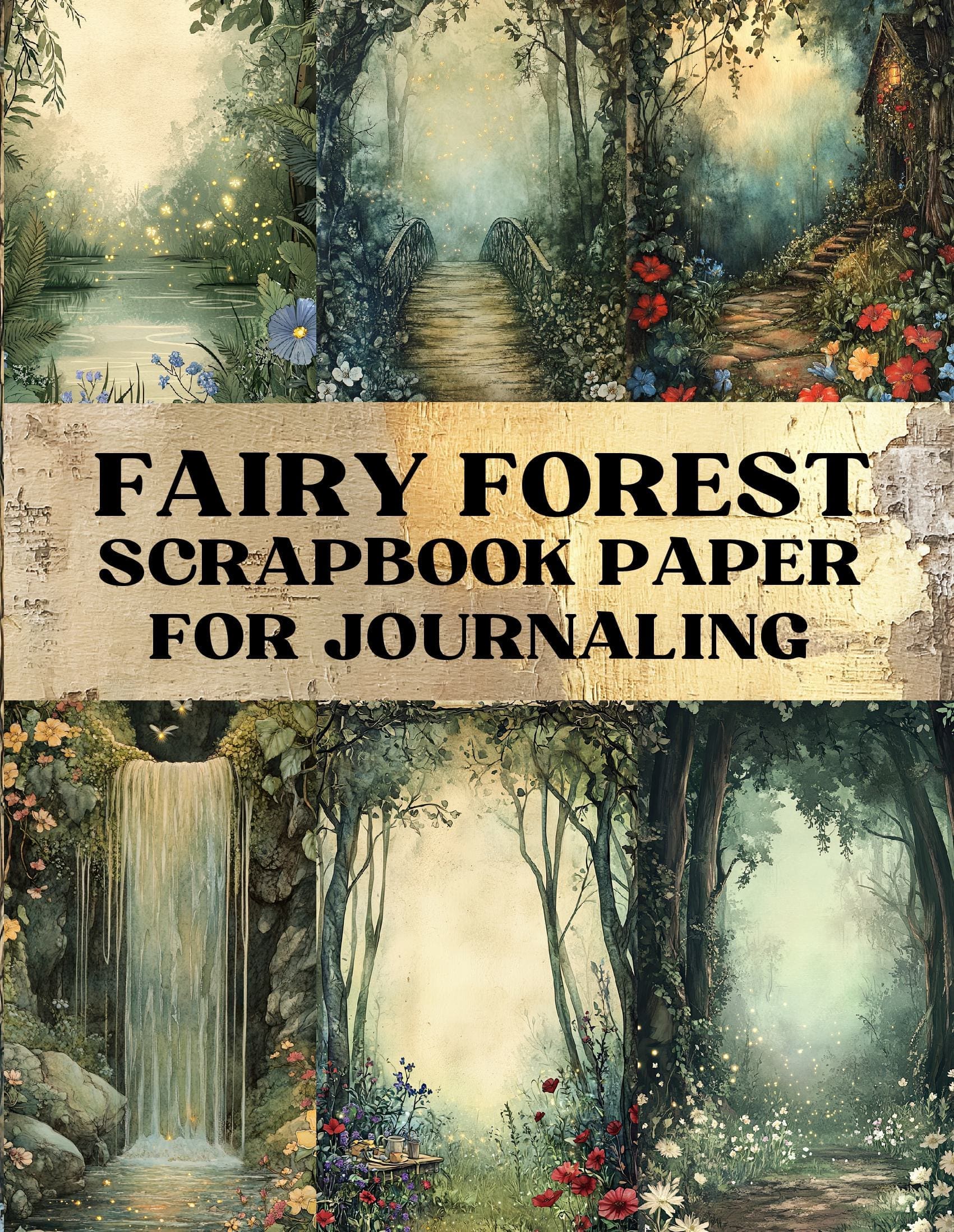 Fairy Forest Scrapbook Paper