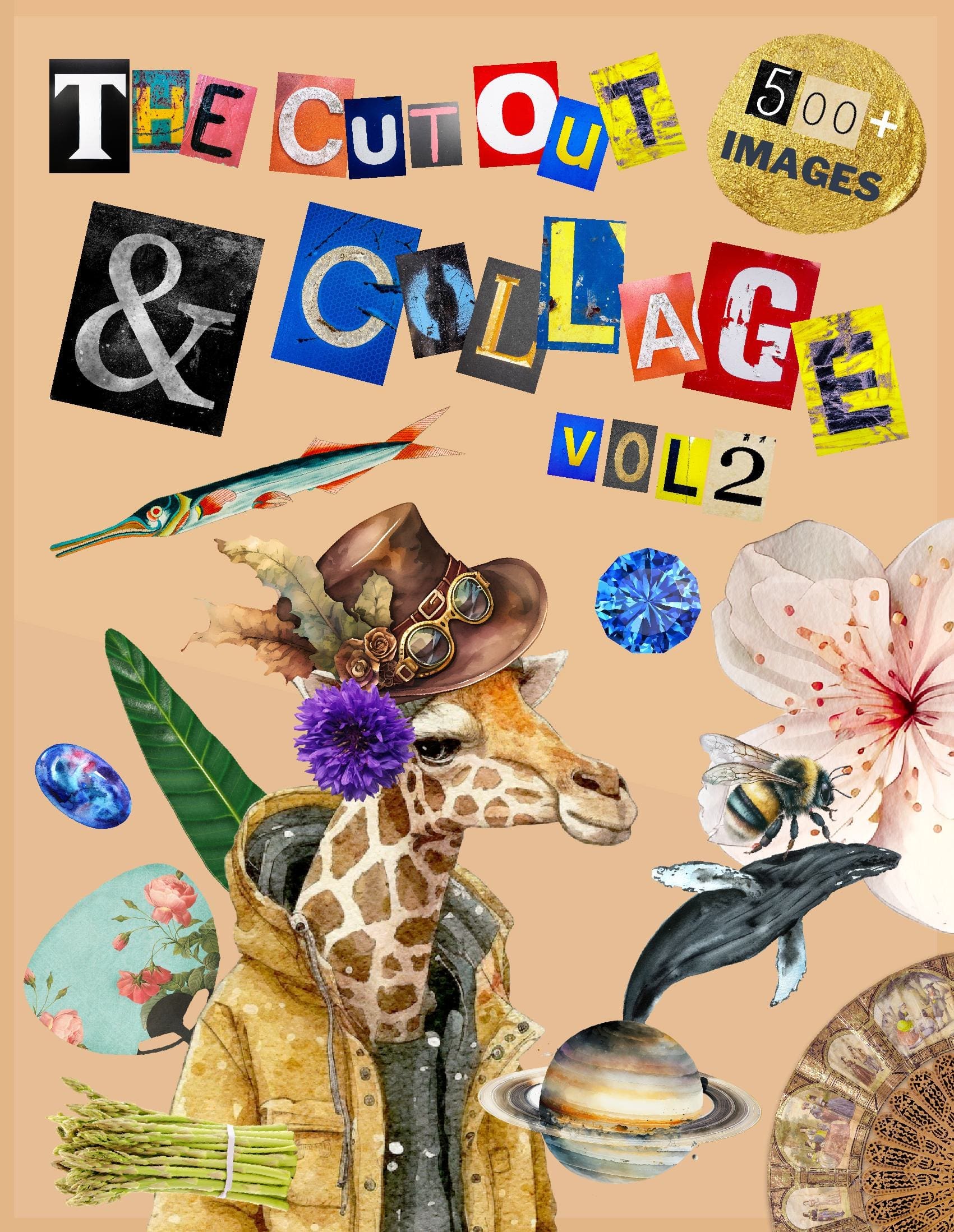 The Cut Out And Collage Activity Book Extraordinary Things Vol.2