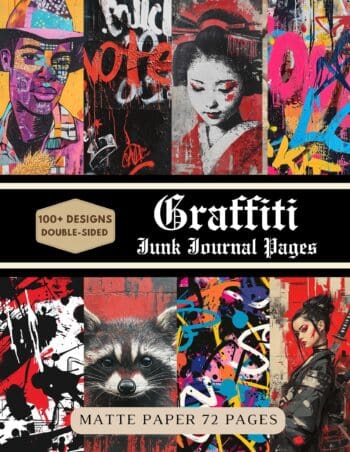 Graffiti Junk Journal Pages