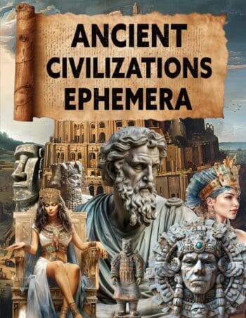 Ancient Civilizations Ephemera Book