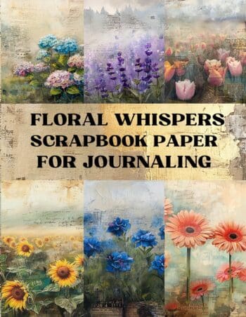 Floral Whispers Scrapbook Paper