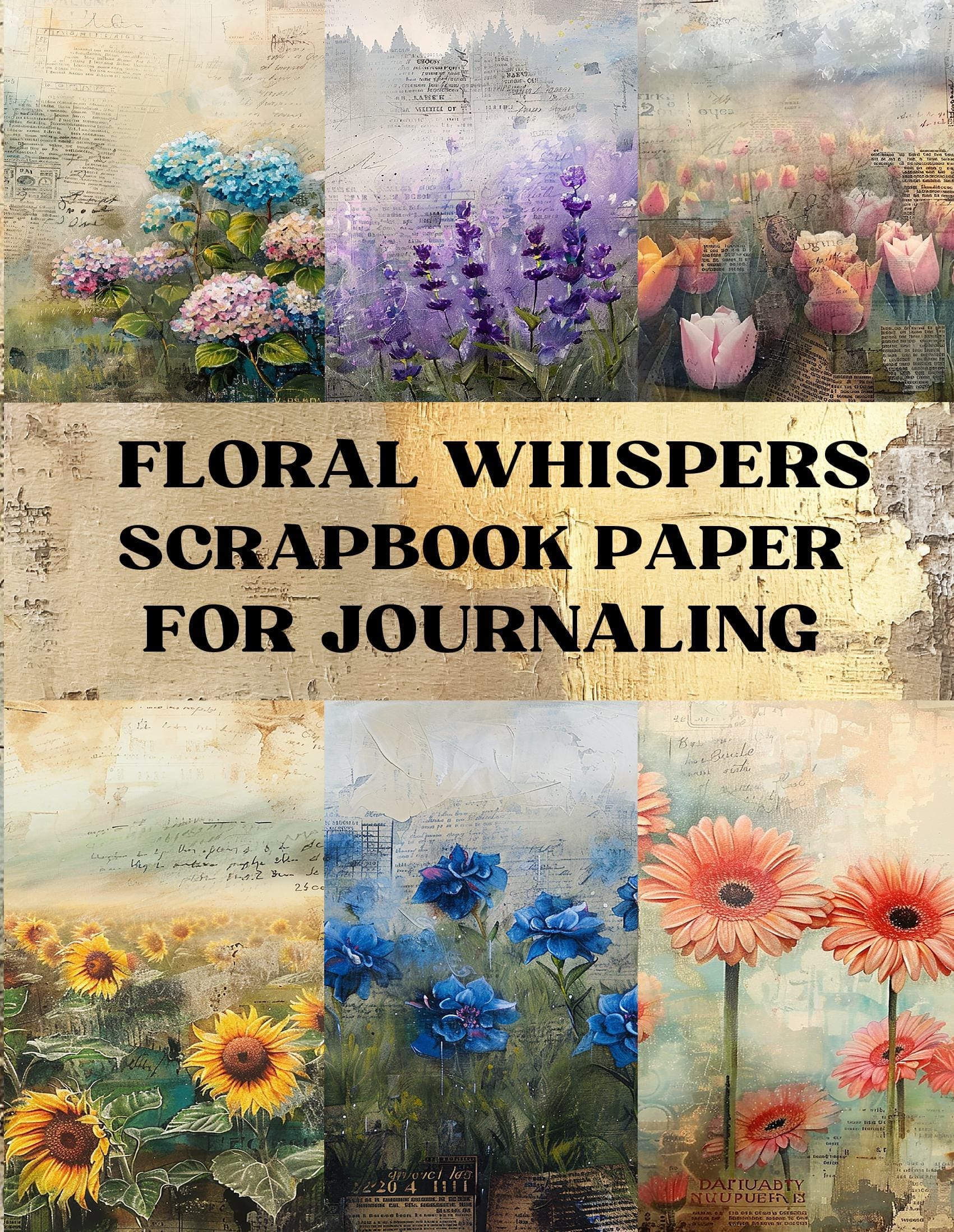 Floral Whispers Scrapbook Paper