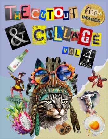The Cut Out And Collage Activity Book Extraordinary Things Vol.4