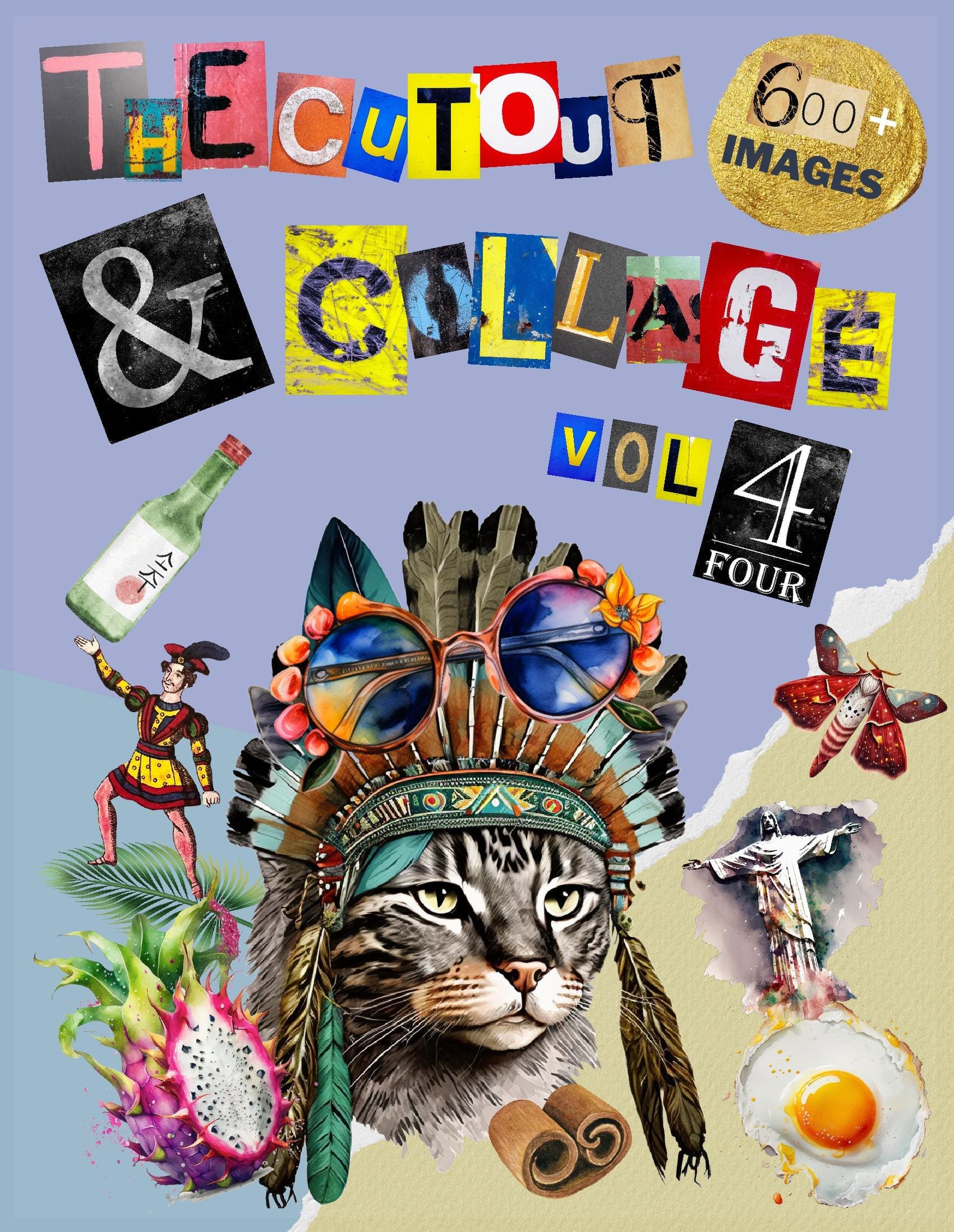 The Cut Out And Collage Activity Book Extraordinary Things Vol.4