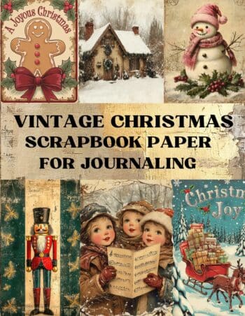 Vintage Christmas Scrapbook Paper Vol.2