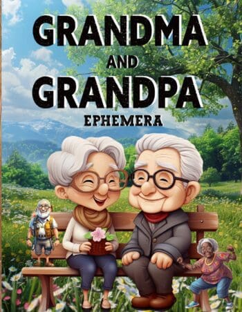 Grandma and Grandpa Ephemera Book