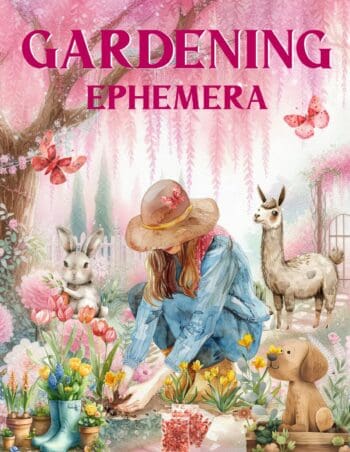 Gardening Ephemera Book