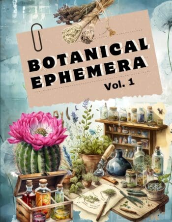 Botanical Ephemera Book