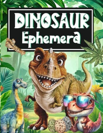 Dinosaur Ephemera Book