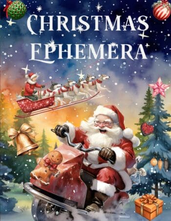 Christmas Ephemera Book