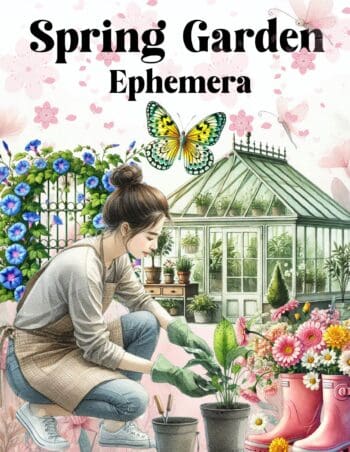 Spring Garden Ephemera Book