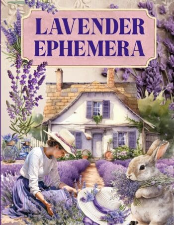 Lavender Ephemera Book