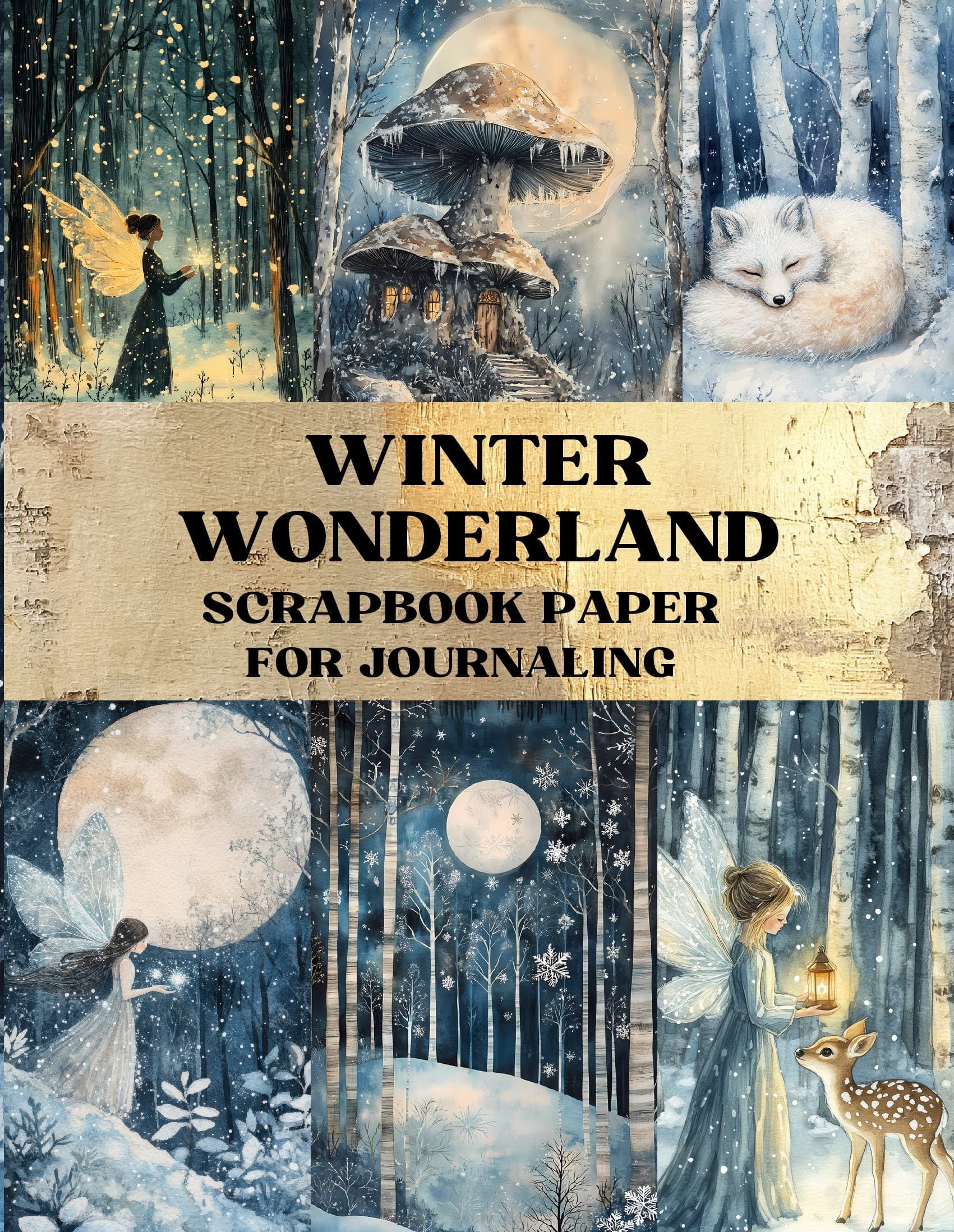 Winter Wonderland Scrapbook Paper