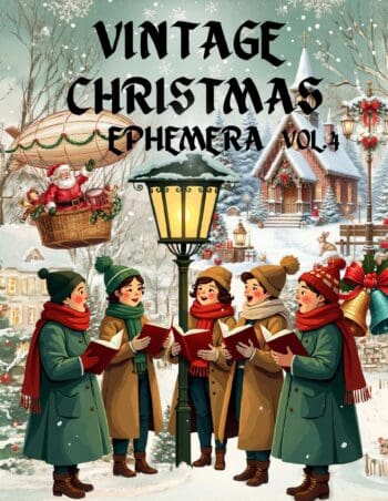 Vintage Christmas Ephemera Book Vol.4