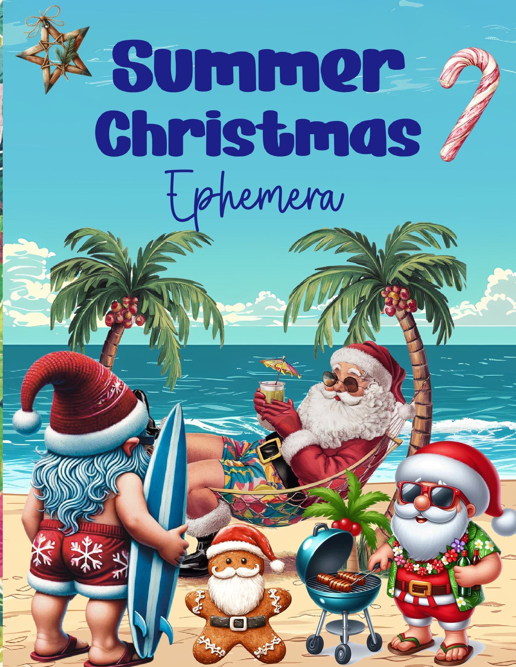 Summer Christmas Ephemera Book