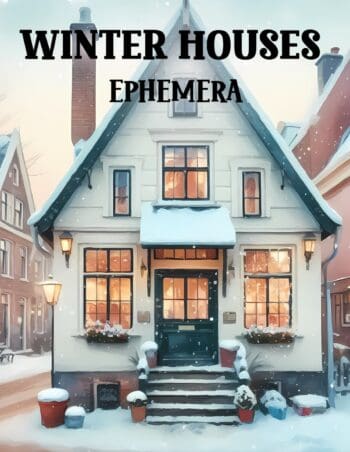 Winter Houses Ephemera Book