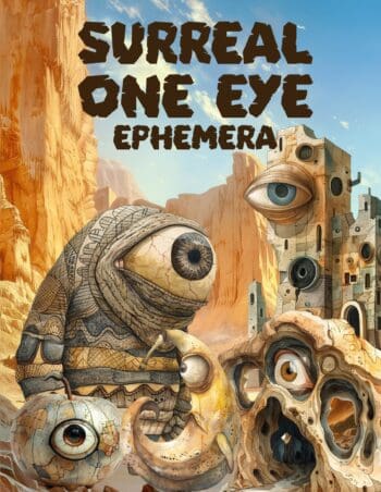 Surreal One Eye Ephemera Book