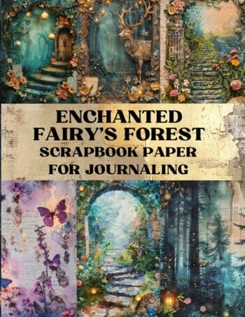 Enchanted Fairy’s Forest Scrapbook Paper