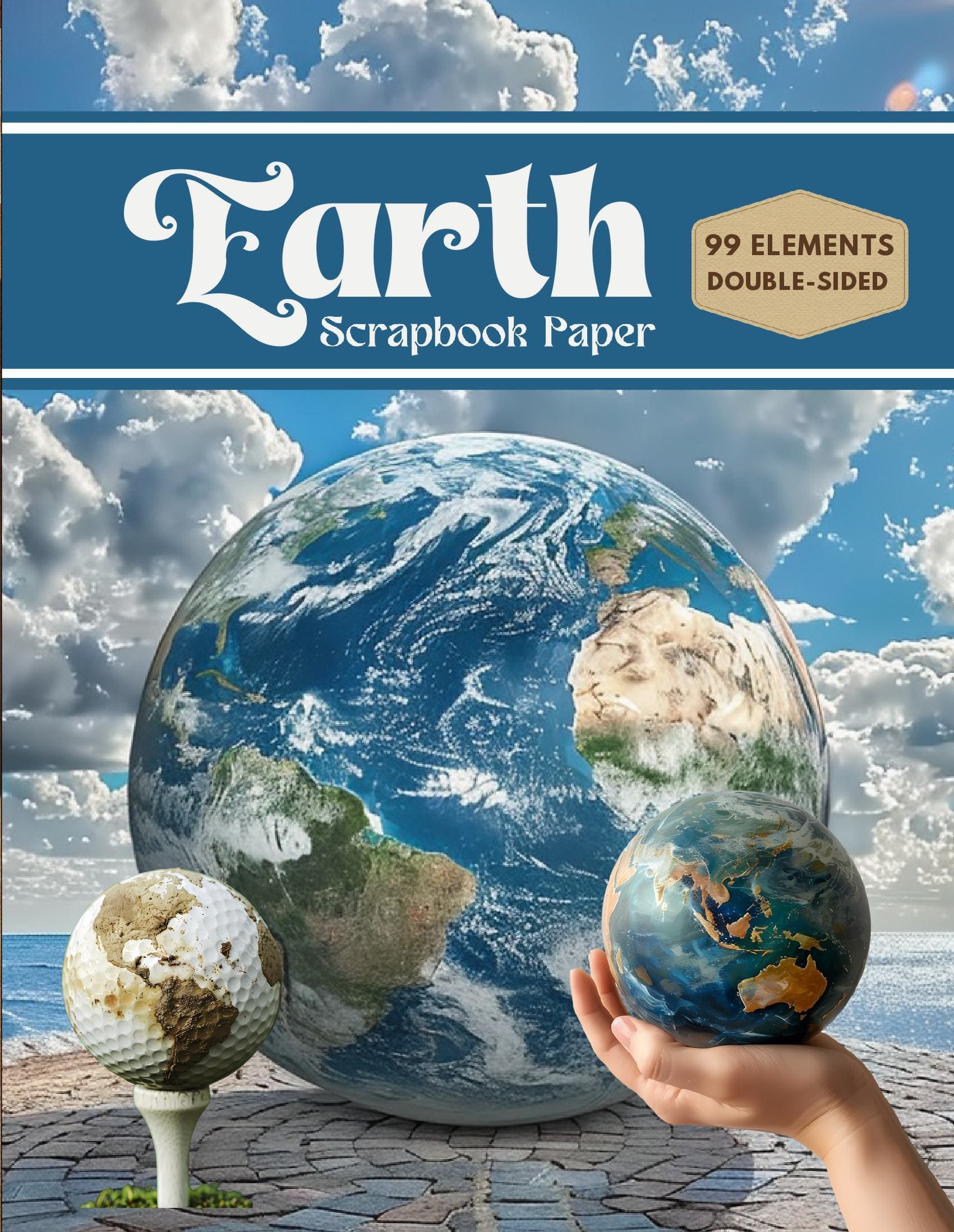 Earth Scrapbook Paper