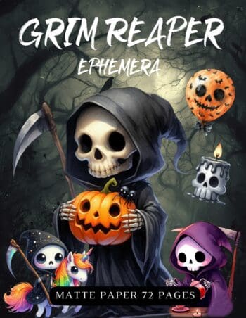 Grim Reaper Ephemera Book