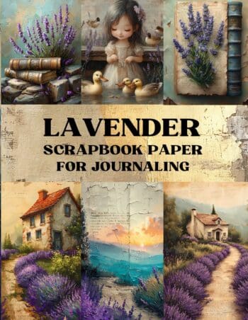 Lavender Scrapbook Paper