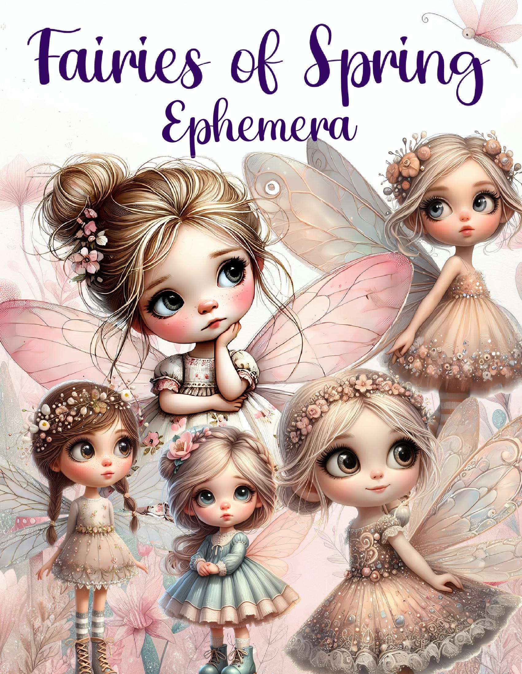 Fairies of Spring Ephemera Book