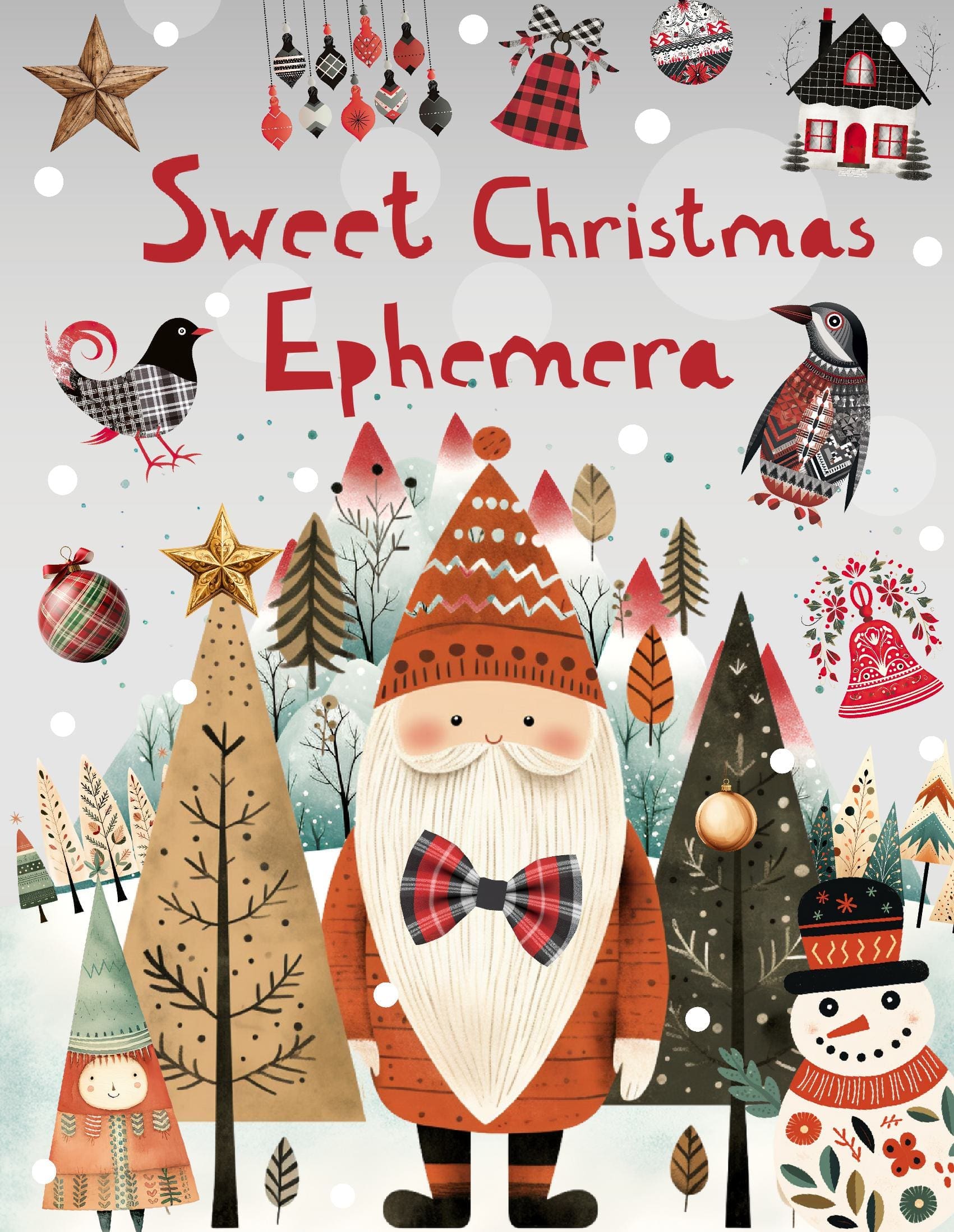 Sweet Christmas Ephemera Book