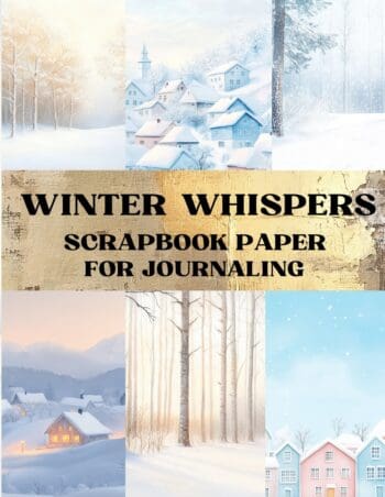 Winter Whispers Scrapbook Paper