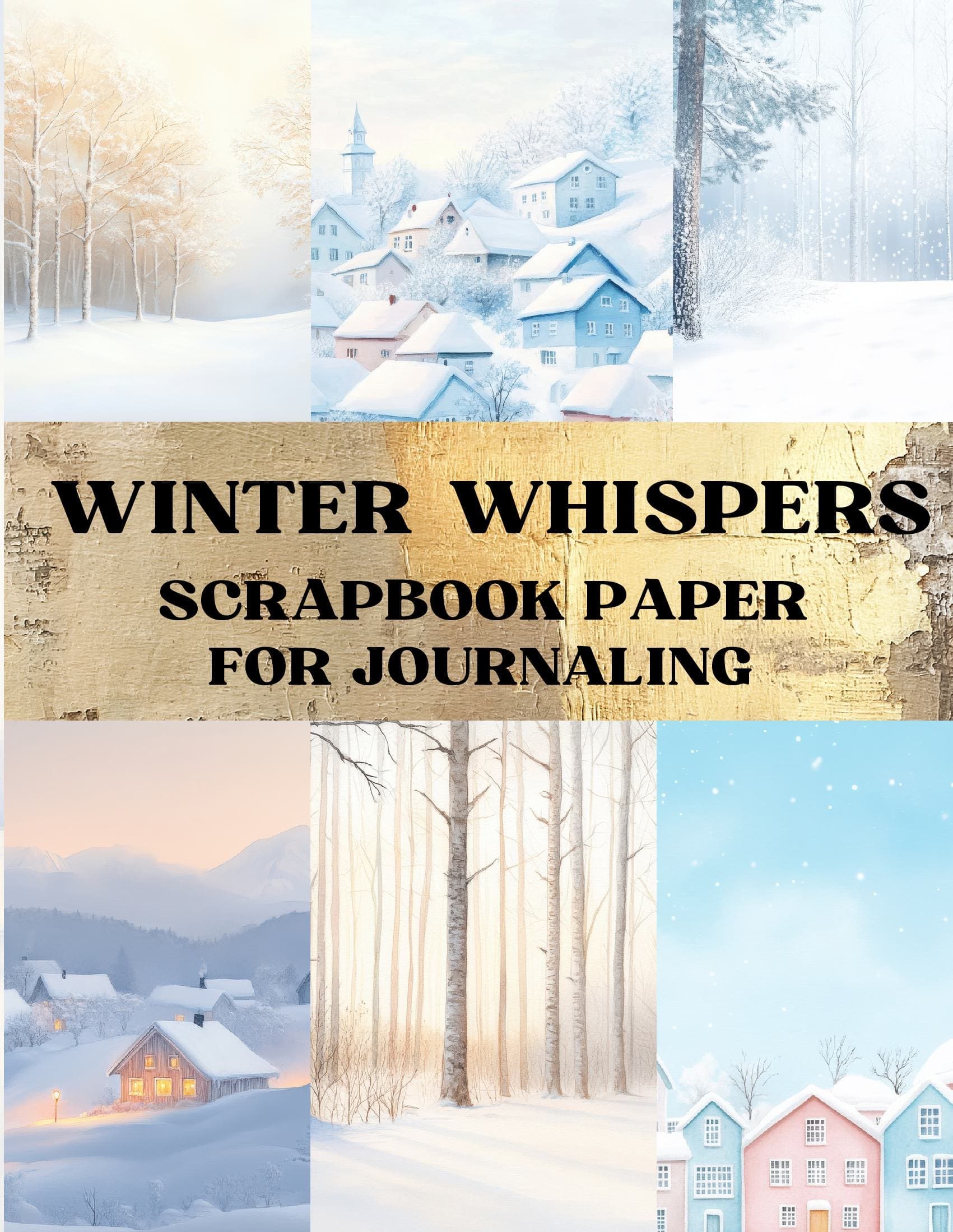 Winter Whispers Scrapbook Paper