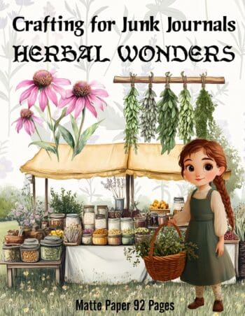 Crafting for Junk Journals Herbal Wonders Ephemera Book