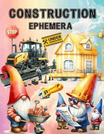 Construction Ephemera Book