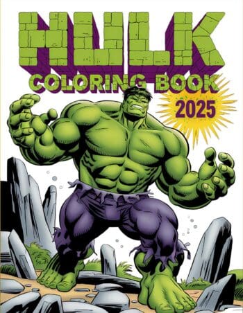 HULK Coloring Book