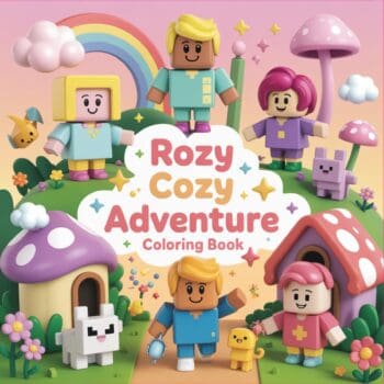 Rozy Cozy Adventure Coloring Book