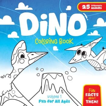 Dino Coloring Book – Volume 1