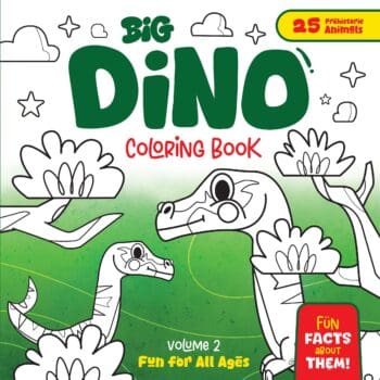 Big Dino Coloring Book – Volume 2