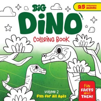 Big Dino Coloring Book – Volume 2