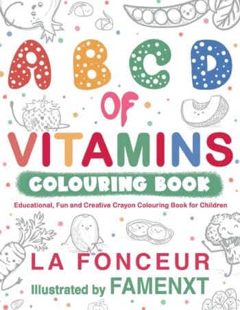 A B C D of Vitamins Colouring Book