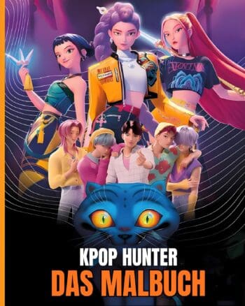 KPop Demon Hunters Malbuch