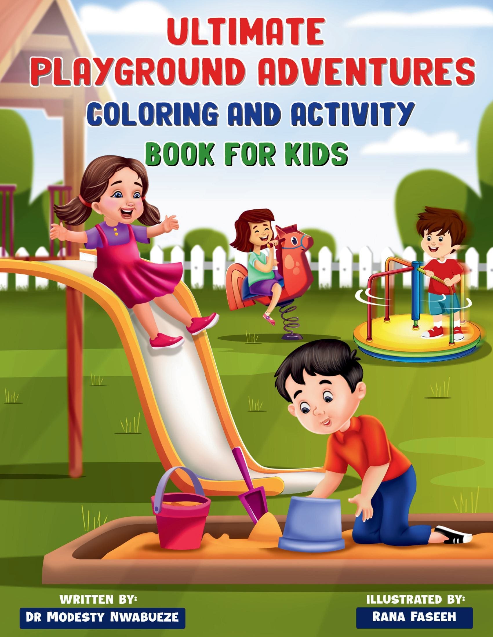 Ultimate Playground Adventures Coloring and Activity Book for Kids