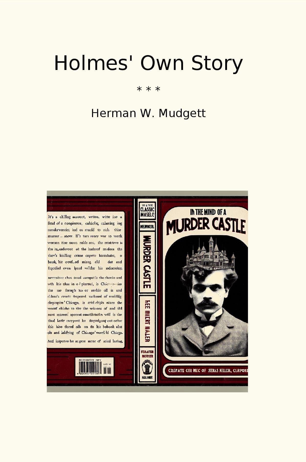 Holmes' Own Story