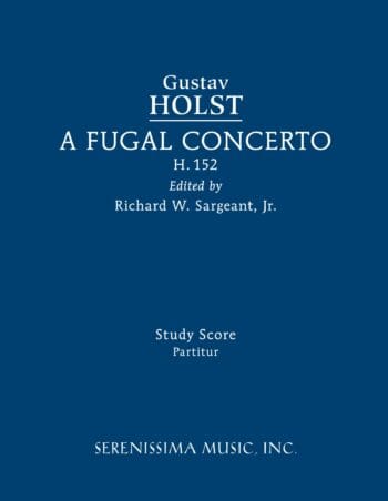 A Fugal Concerto, H.152 (Sargeant)