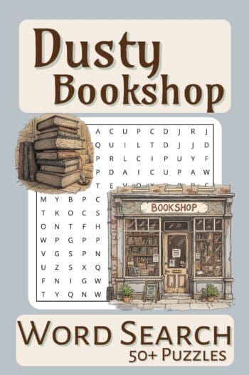 Dusty Bookshop Word Search