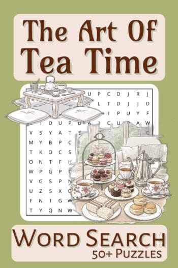 The Art of Tea Time Word Search
