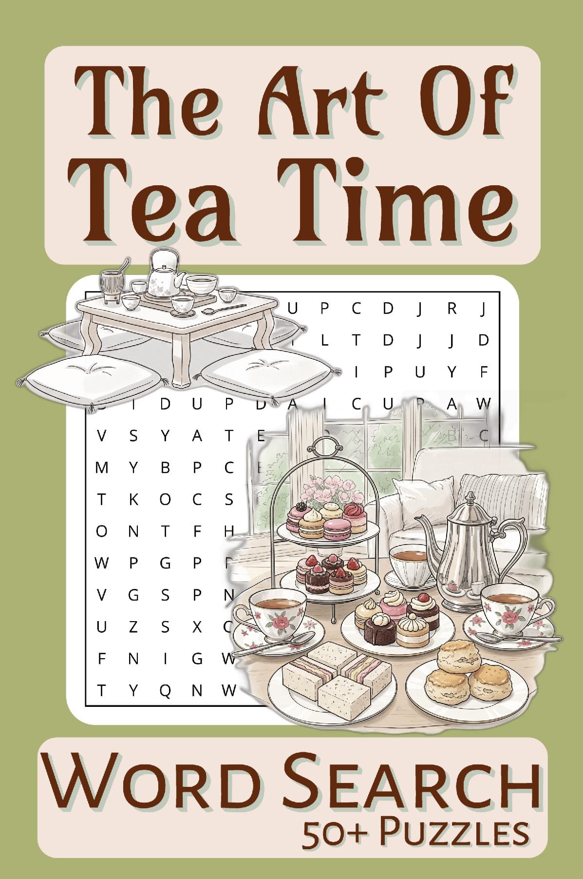The Art of Tea Time Word Search