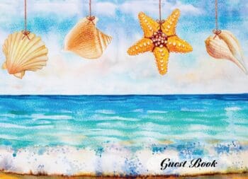 Visitor Guest Book, Seashells