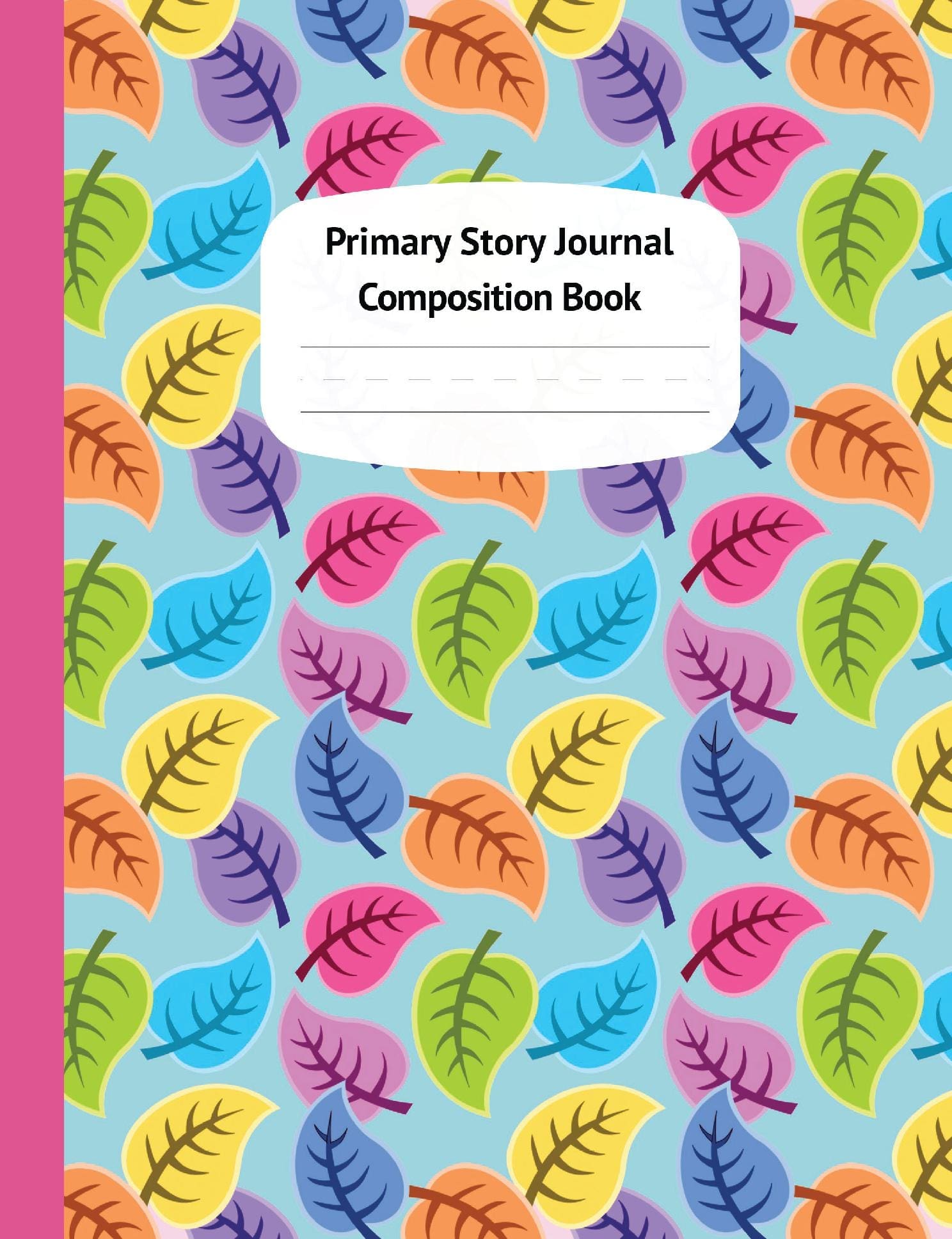 Bright Leaves Primary Story Journal Composition Book