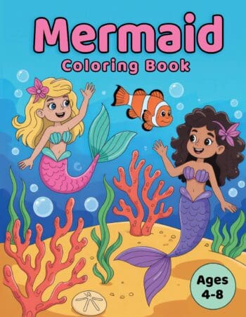 Mermaid Coloring Book