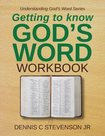 Getting to Know Gods Word WORKBOOK