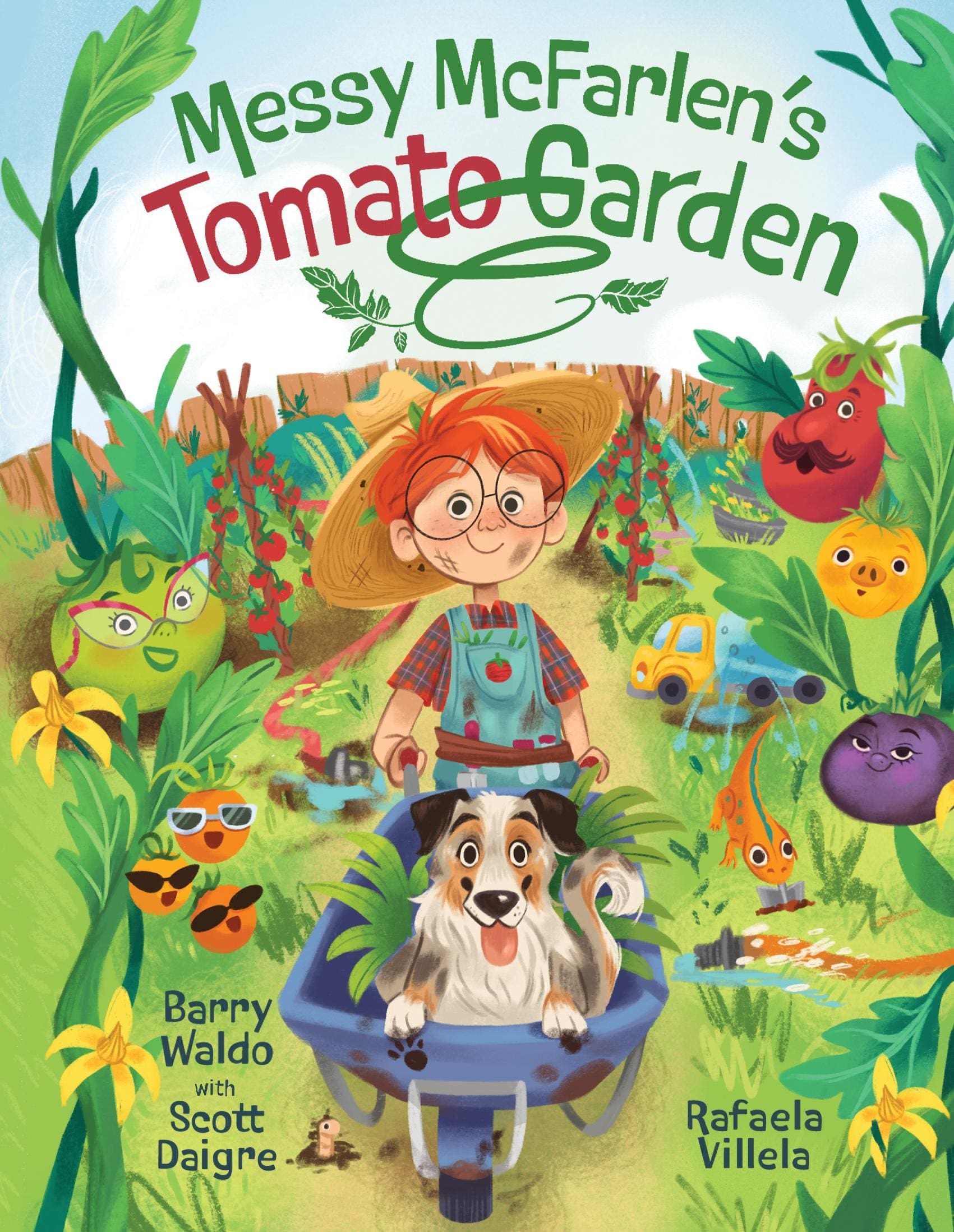 Messy McFarlen's Tomato Garden